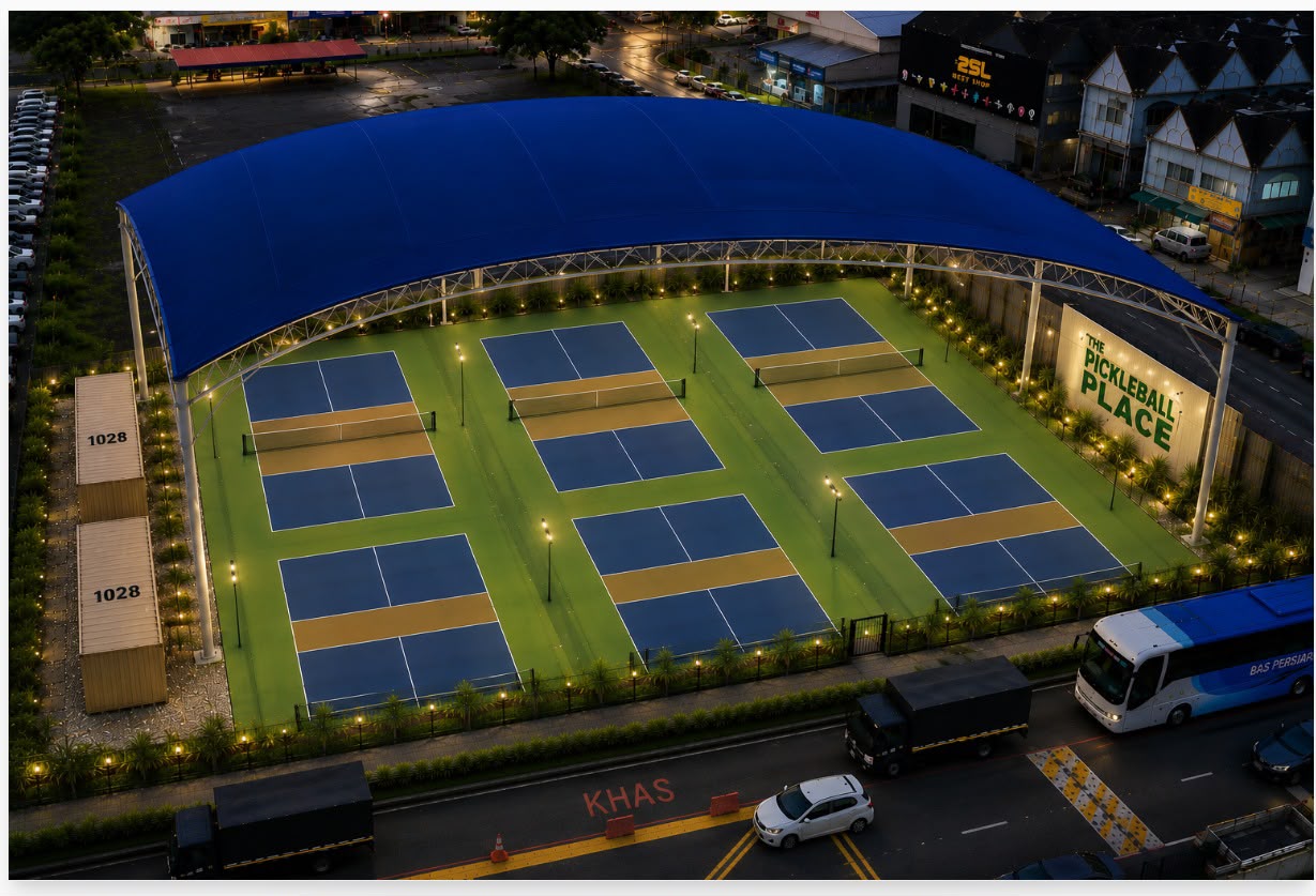 Pickleball court